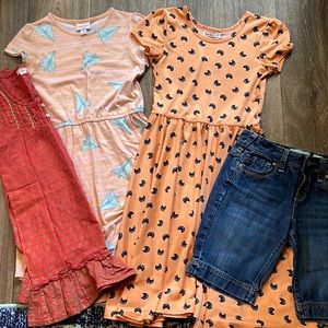 Girls 8/10 Clothing Bundle